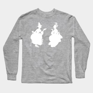 Arthur Rackham's Cinderella Silhouette Princess Ball Long Sleeve T-Shirt